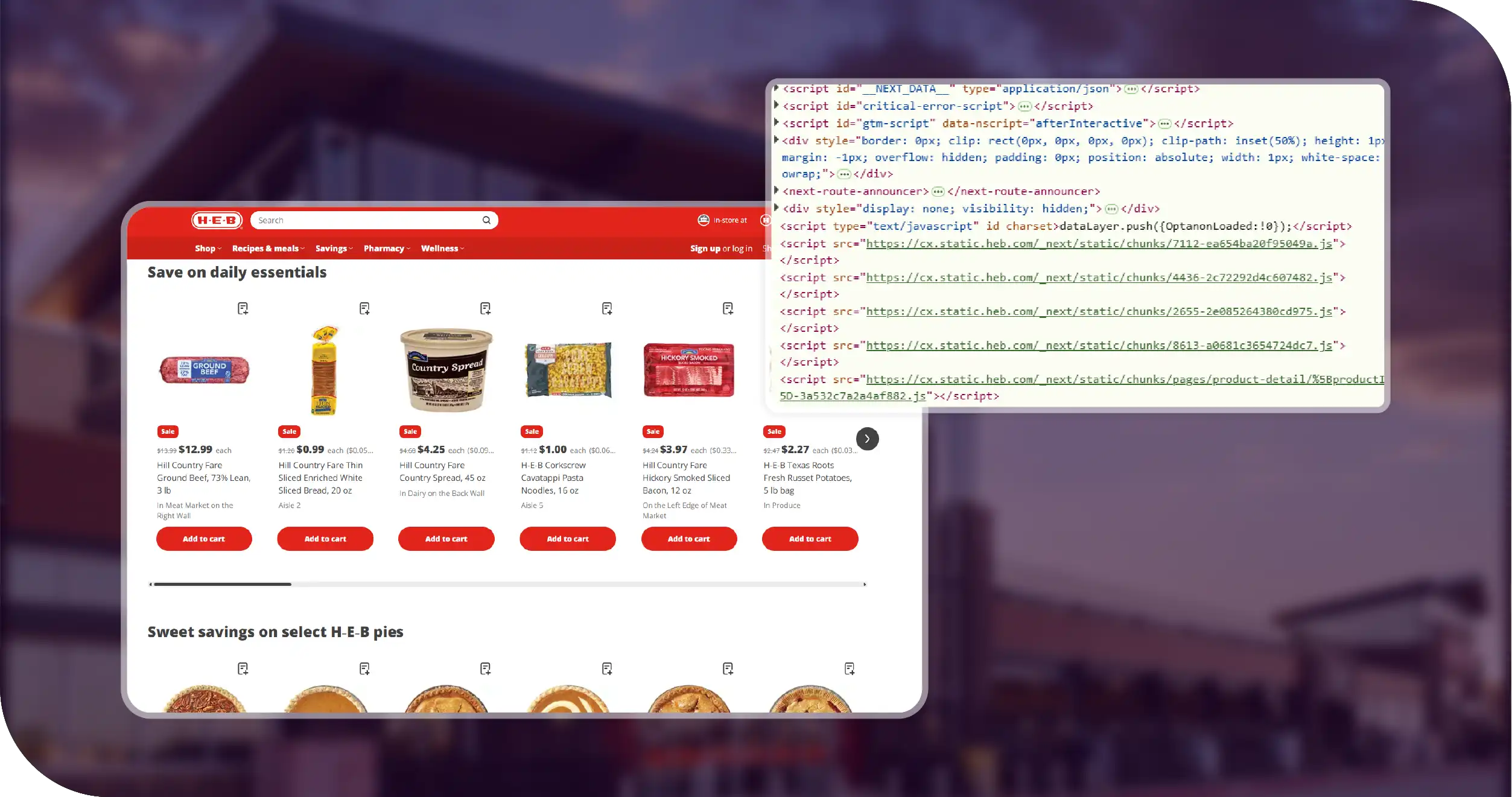 H-E-B Daily/Weekly Key Challenges